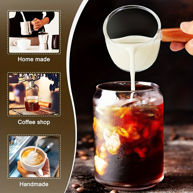 Double Pour Spout Heat Resista - Espresso Shot Glass 评论和价格