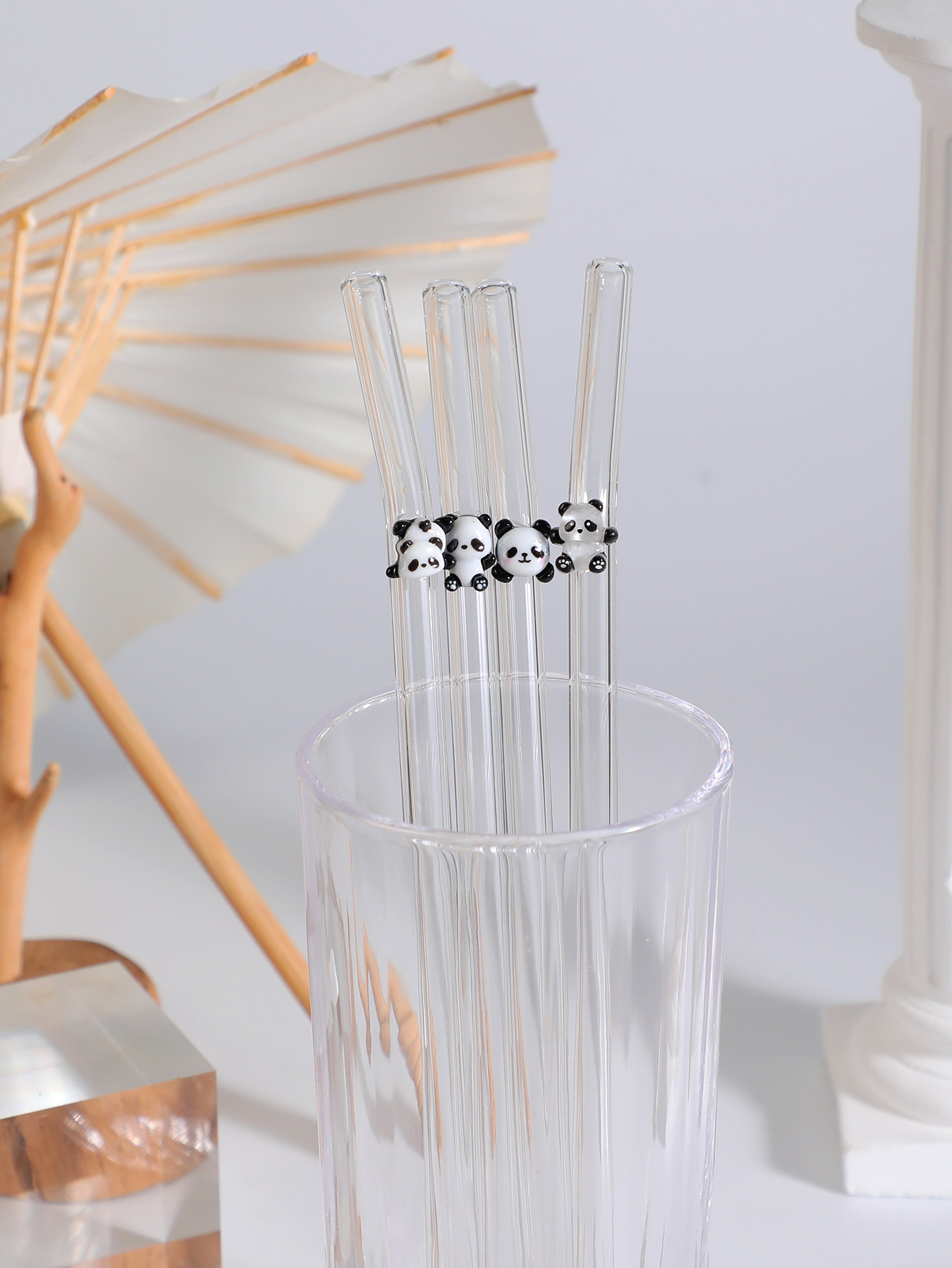 4/7PCS Panda Design Reusable B - Espresso Shot Glass 评论和价格