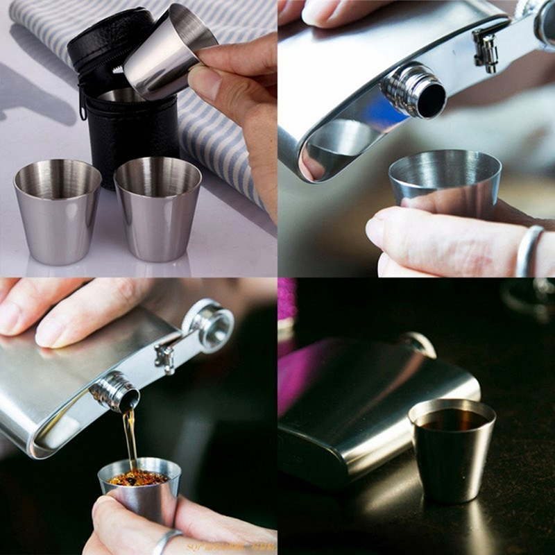 4/6Pcs Stainless Steel Cups Mi - Espresso Shot Glass 评论和价格