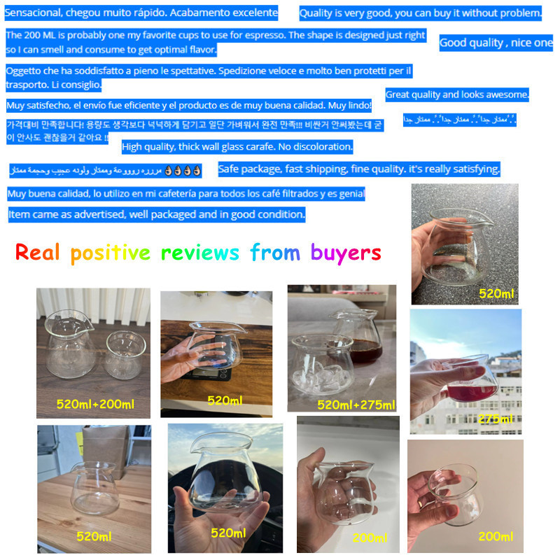 NEW 520ml Glass Coffee Pot,Cof - Coffee Equipment Pour Over 评论和价格