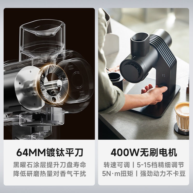 E6 Professional Coffee Grinder - Coffee Grinder Burr Flat 评论和价格