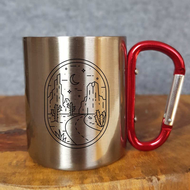 Stainless Steel Camping Mug wi - Coffee Equipment For Camping 评论和价格