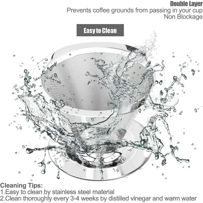 Pour Over Coffee Dripper Stain - Coffee Equipment Pour Over 评论和价格